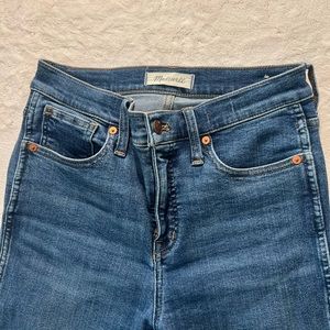 Worn Madewell jean